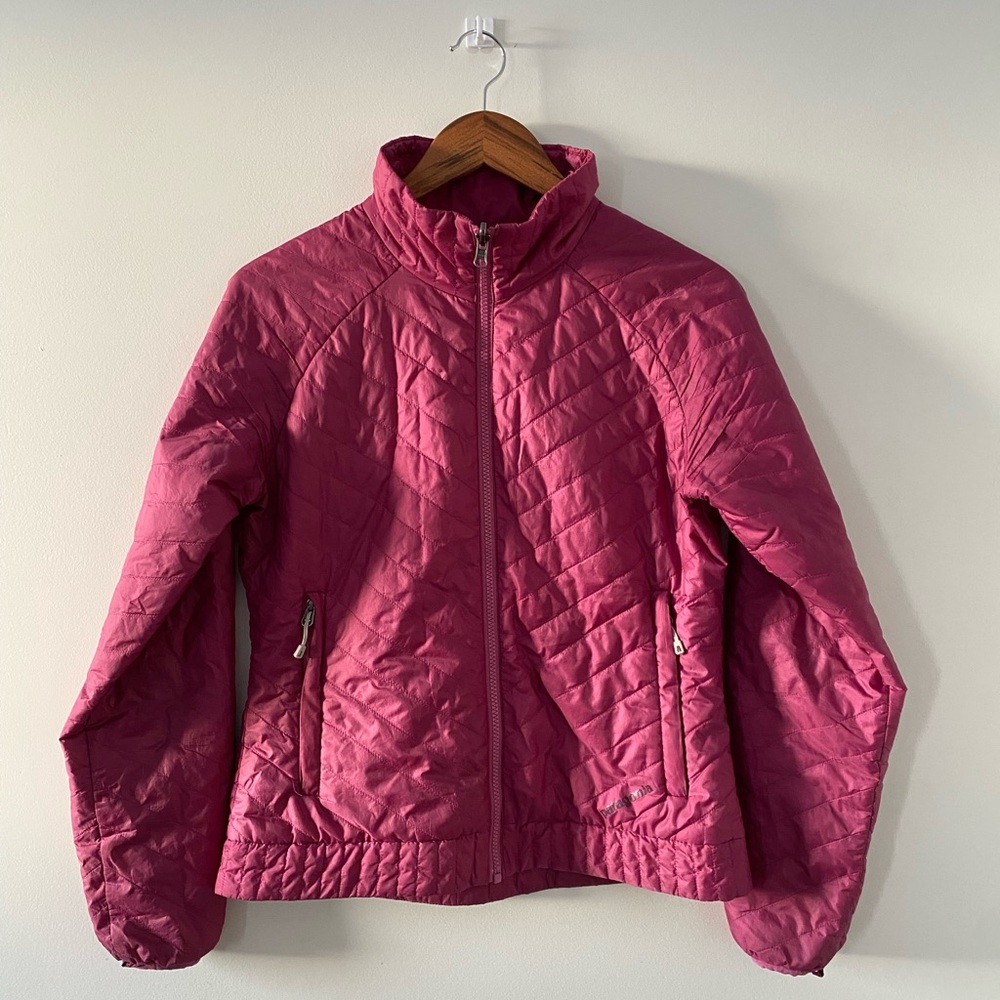 Patagonia Women's Pink Puffer Jacket